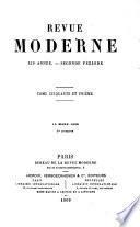 Revue germanique, publ. par C. Dollfus et A. Nefftzer [afterw] Revue germanique, française et étrangère [afterw.] Revue germanique et française [afterw.] Revue moderne