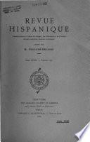 Revue hispanique