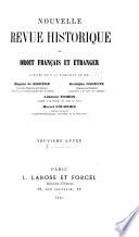 Revue historique de droit français et étranger