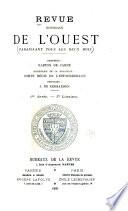 Revue historique de l'Ouest