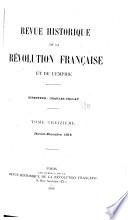 Revue historique de la révolution française et de l'empire