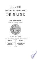 Revue historique et archéologique du Maine