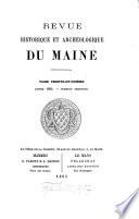 Revue historique et archéologique du Maine