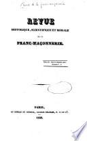 Revue historique et morale de la franc-maçonnerie