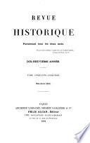 Revue historique
