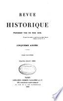 Revue historique