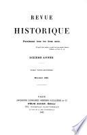 Revue historique