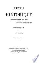 Revue historique