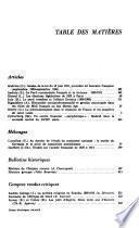 Revue historique