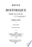 Revue historique