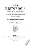 Revue historique nobiliaire et biographique