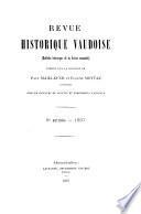 Revue historique vaudoise