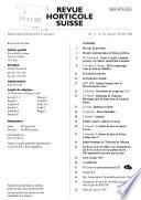 Revue horticole suisse