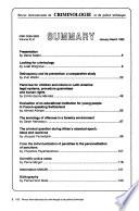 Revue internationale de criminologie et de police technique