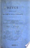 Revue internationale de l'art et de la curiosité