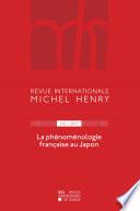Revue internationale Michel Henry n°6 - 2015