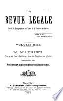 Revue légale