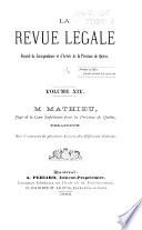 Revue légale