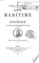 Revue maritime et coloniale