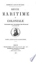 Revue maritime et coloniale