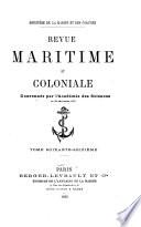 Revue maritime et coloniale
