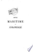 Revue maritime et coloniale