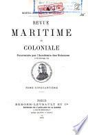 Revue maritime et coloniale