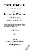 Revue médicale française et étrangère