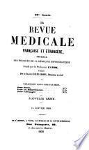 Revue médicale française et étrangère