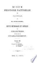 Revue Méthodique Et Critique Des Collections Déposées Dans Cet Établissement