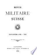 Revue militaire suisse