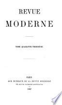 Revue moderne