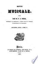 Revue musicale (Paris : 1827)