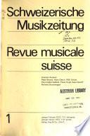 Revue musicale suisse