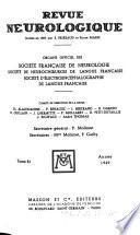 Revue neurologique