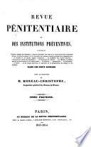 Revue pénitentiaire et des institutions préventives
