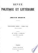 Revue politique et littéraire