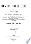 Revue politique et littéraire
