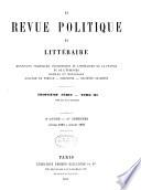 Revue politique et littéraire