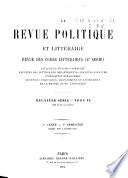 Revue politique et littéraire