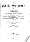 Revue politique et littéraire