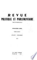 Revue politique et parlementaire