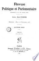 Revue politique et parlementaire