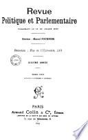 Revue politique et parlementaire