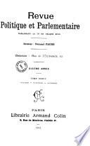 Revue politique et parlementaire
