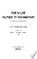 Revue politique et parlementaire