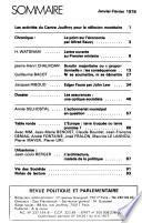 Revue politique et parlementaire