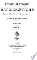 Revue pratique d'apologétique