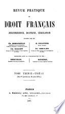 Revue pratique de droit francais