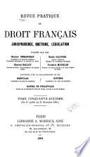 Revue pratique de droit français